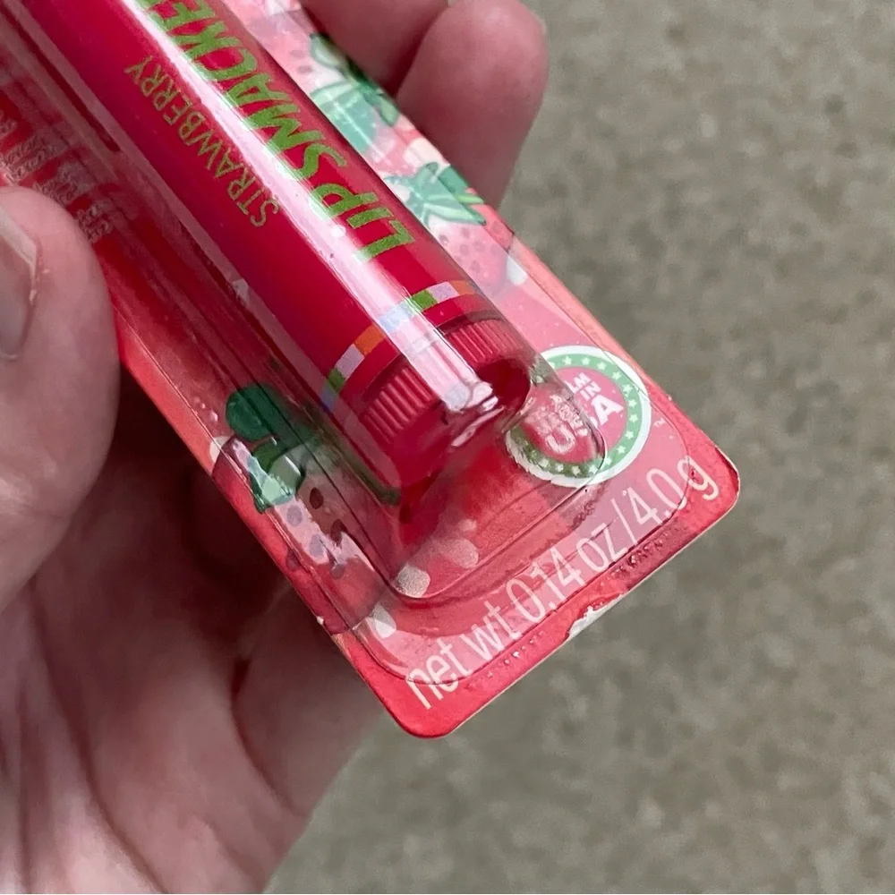 Lip Smacker Strawberry and Watermelon Lip Balm Duo